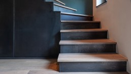 Treppenanlage für ein Einfamilienhaus